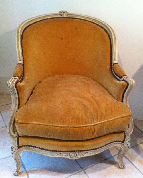 vintage french Louis XV chair